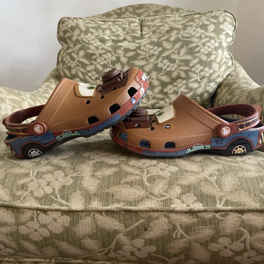 Crocs Cars Mater Classic Clog Men's 12/Women's 14.
